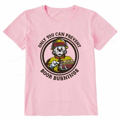 Pagewings Prevent Book Burnings Unisex Classic T-shirt