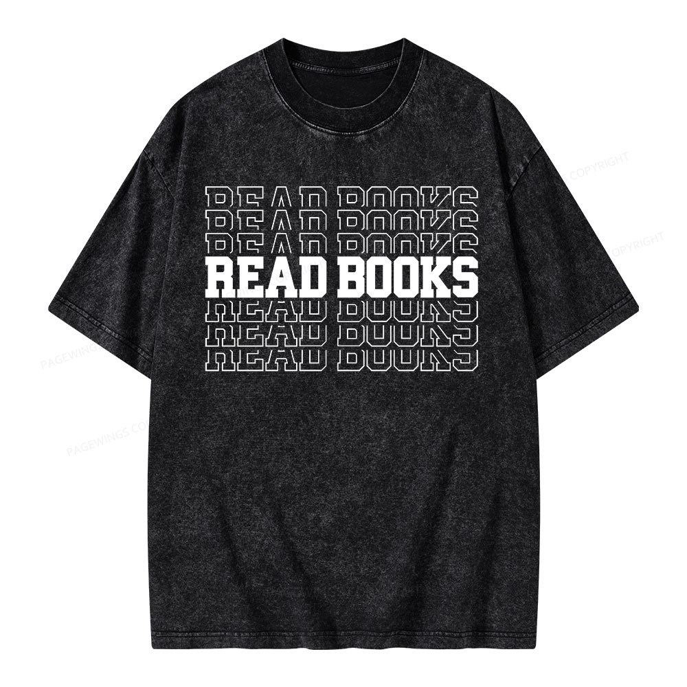 Pagewings Week and Library Unisex Washed T-shirt