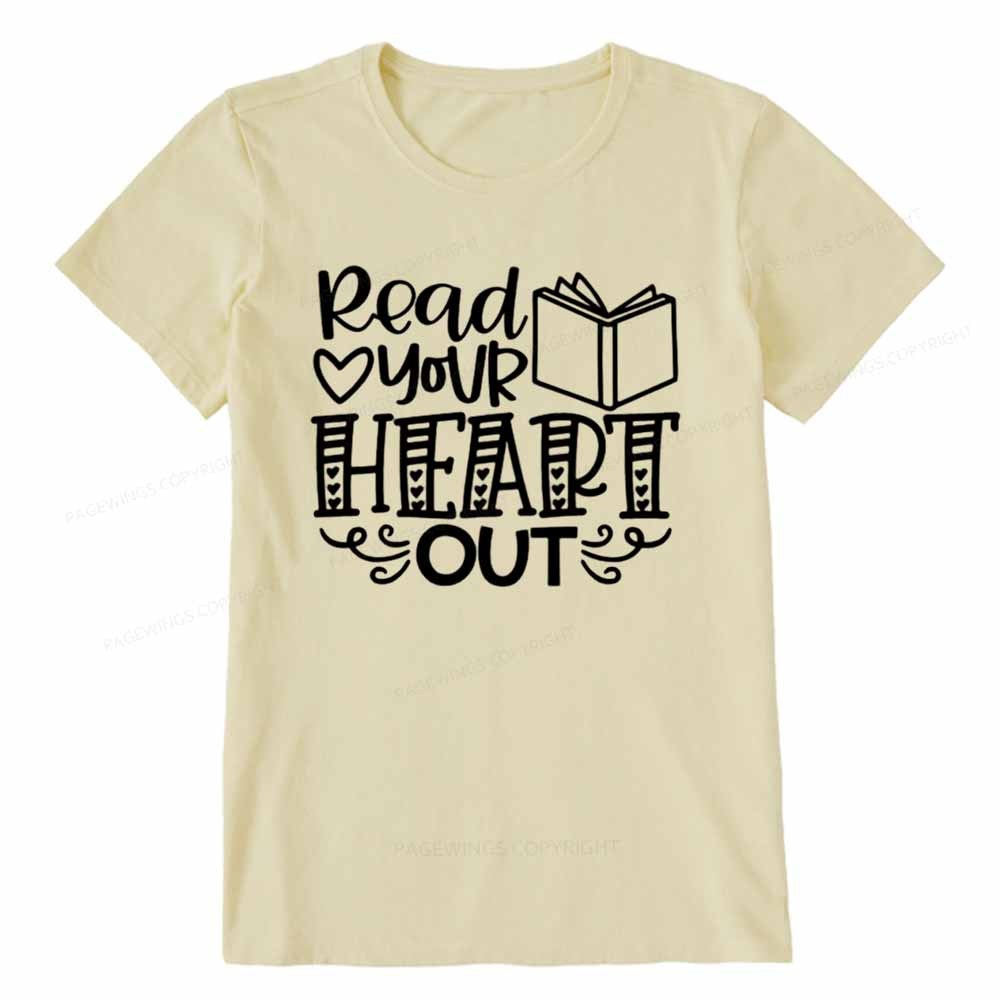 Pagewings Read Your Heart Out Unisex Classic T-shirt