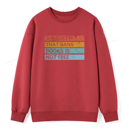 Pagewings Read Banned Books Unisex Classic Sweatshirt