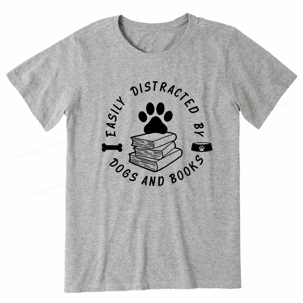 Pagewings Book Lover Sweater Funny Dog Sweater Unisex Classic T-shirt