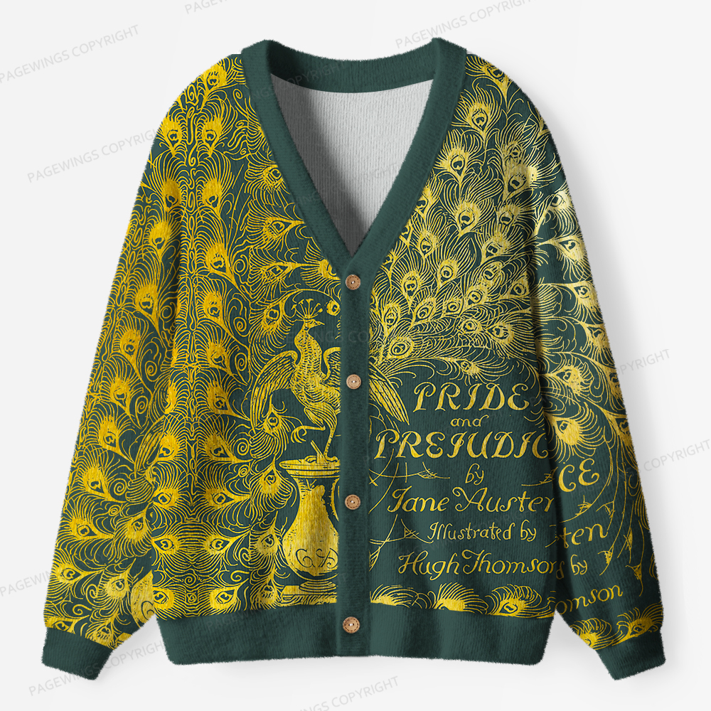 Pagewings Literary Unisex Cardigan Sweaters
