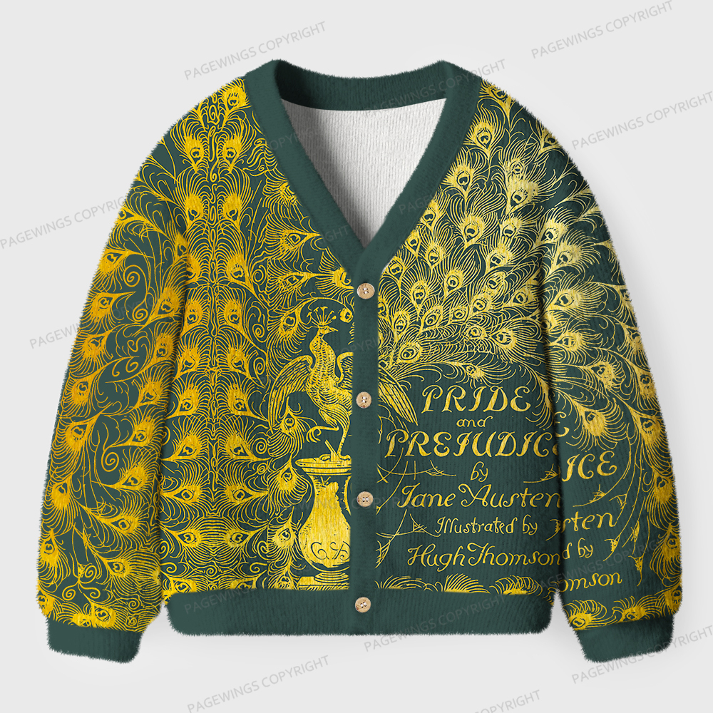 Pagewings Literary Unisex Cardigan Sweaters