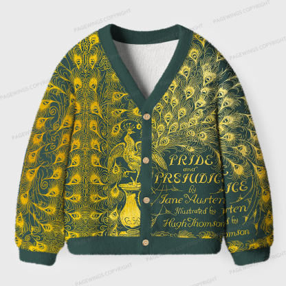 Pagewings Literary Unisex Cardigan Sweaters