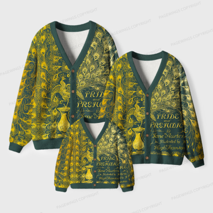 Pagewings Literary Unisex Cardigan Sweaters