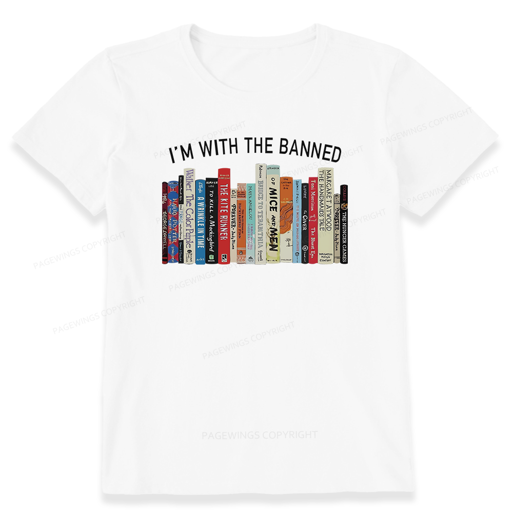 Pagewings I'm With The Banned Reading Unisex Classic T-shirt