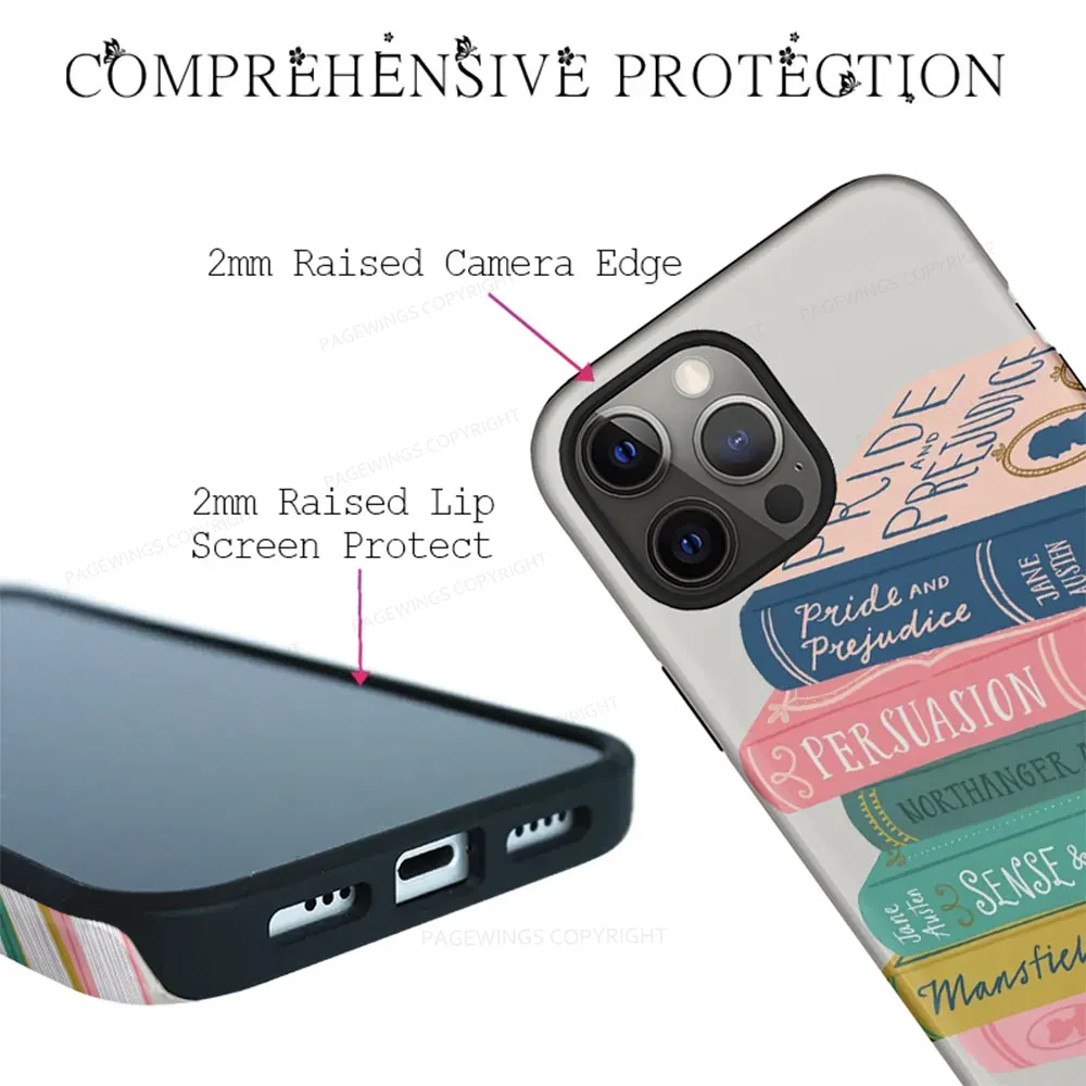 Pagewings Read Books Phone Case