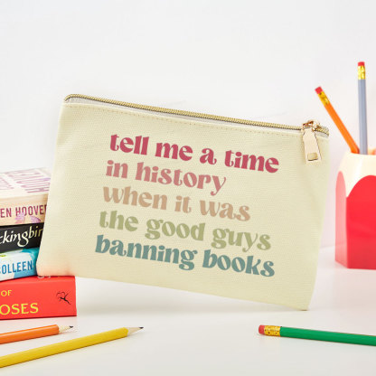 Pagewings Tell Me a Time in History Pouch