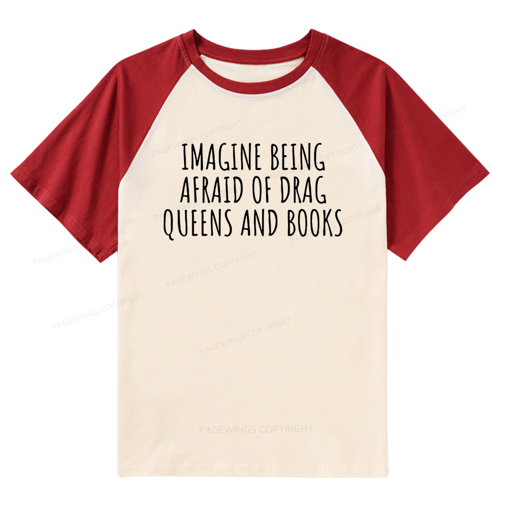Pagewings Funny Liberal Shirt Raglan T-shirt