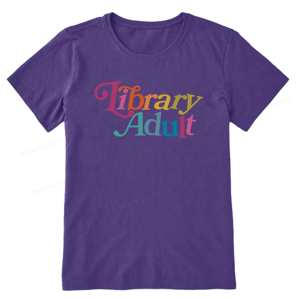 Pagewings Library Adult Library Kid Unisex Classic T-shirt