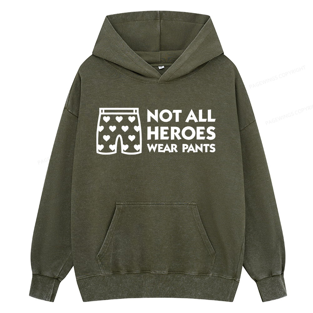 Pagewings Sci-Fi Book Lover Unisex Washed Hoodie