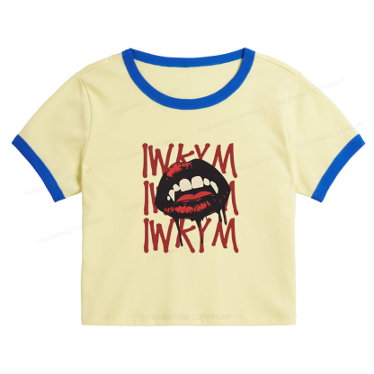 Pagewings Sci-Fi Novel Lover Baby Tee Cropped Ringer T-Shirt