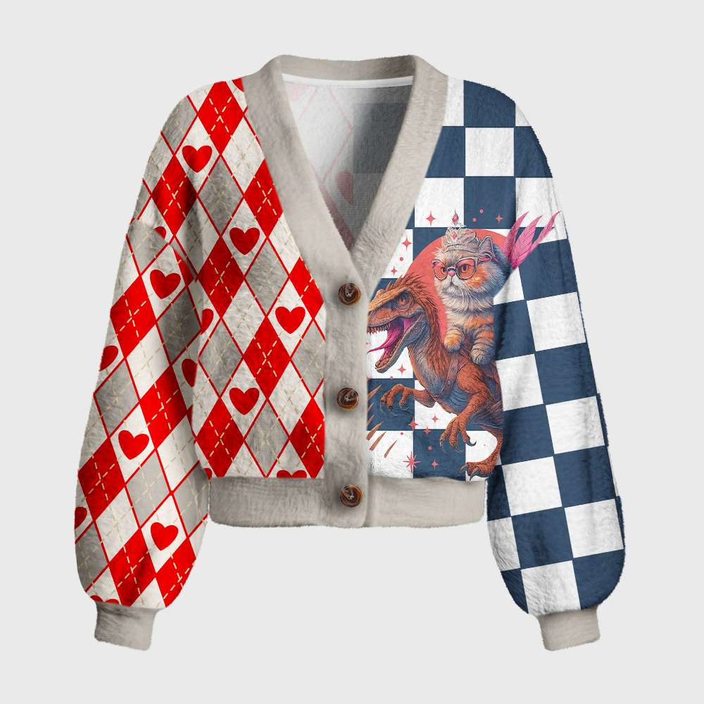 Pagewings Sci Fi Bookish Women's Cardigan Sweater