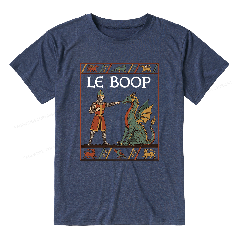Pagewings Le Boop Unisex Heather T-Shirt