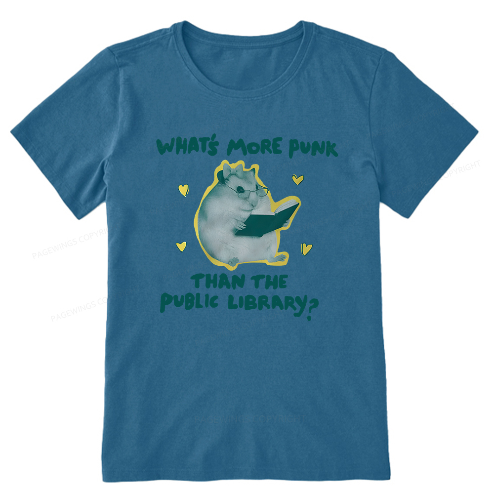 Pagewings What’s More Punk Than The Public Library Unisex Classic T-shirt