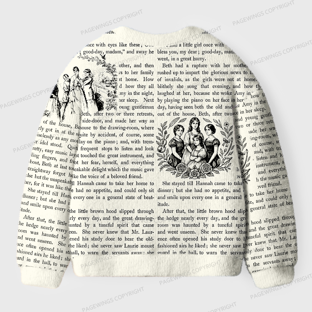 Pagewings Literary Unisex Cardigan Sweaters