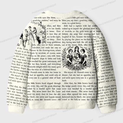 Pagewings Literary Unisex Cardigan Sweaters