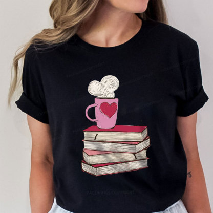 Pagewing Valentine's Day Gift for the Book Lover Unisex Classic T-shirt