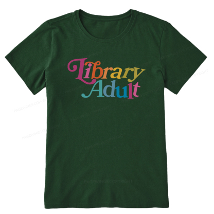 Pagewings Library Adult Library Kid Unisex Classic T-shirt
