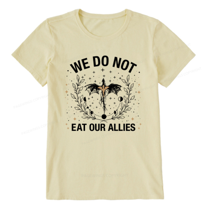 Pagewings We Do Not Eat Our Allies Unisex Classic T-shirt