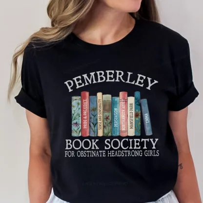 Pagewings Pemberley Book Society Unisex Classic T-shirt