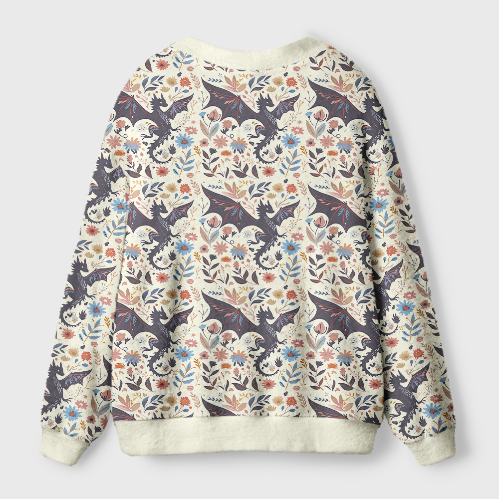 Pagewings Fantasy Bookish Light Knit Unisex Cardigan Sweaters