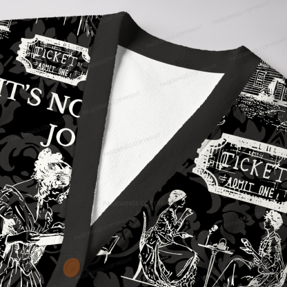 Pagewings It's No Use Jo Unisex Cardigan Sweaters