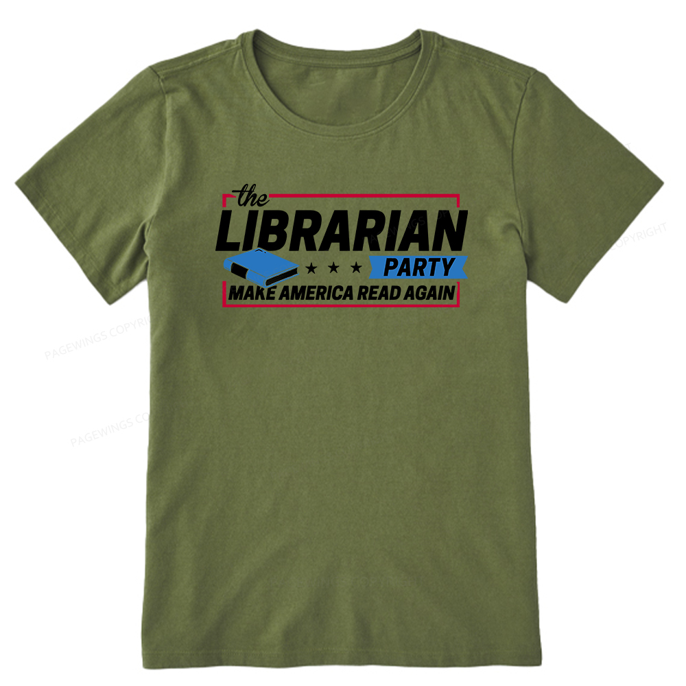 Pagewings The Librarian Party Unisex Classic T-shirt
