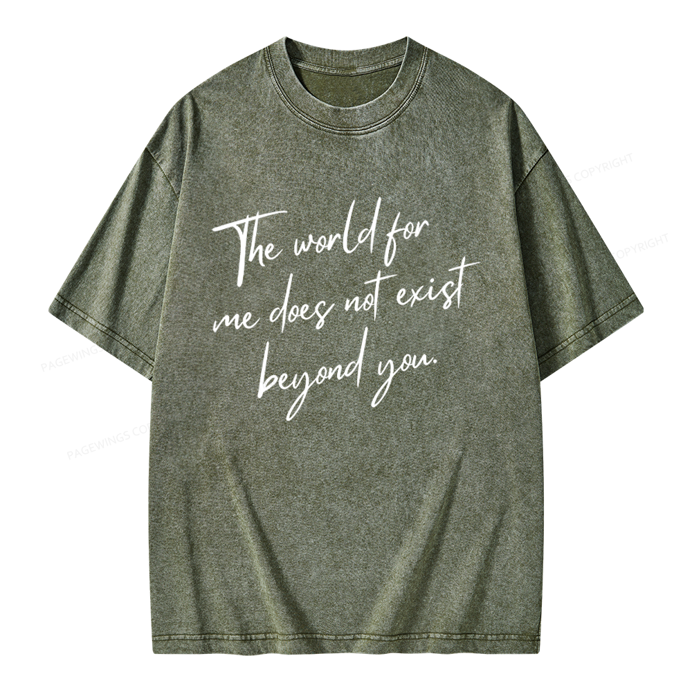 Pagewings Fantasy Reader Unisex Washed T-shirt