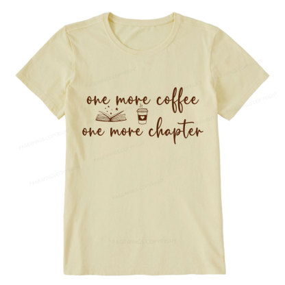 Pagewing Just One More Coffee and Books Unisex Classic T-shirt