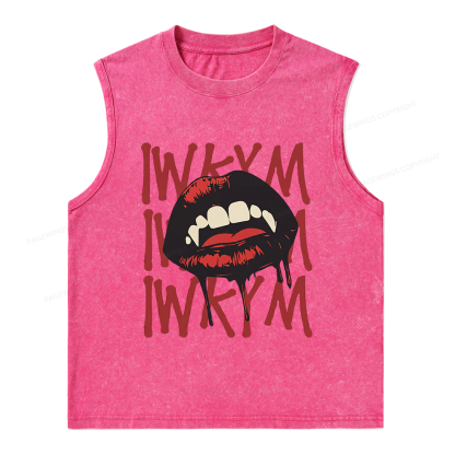 Pagewings Sci-Fi Novel Lover Unisex Washed Tank Top