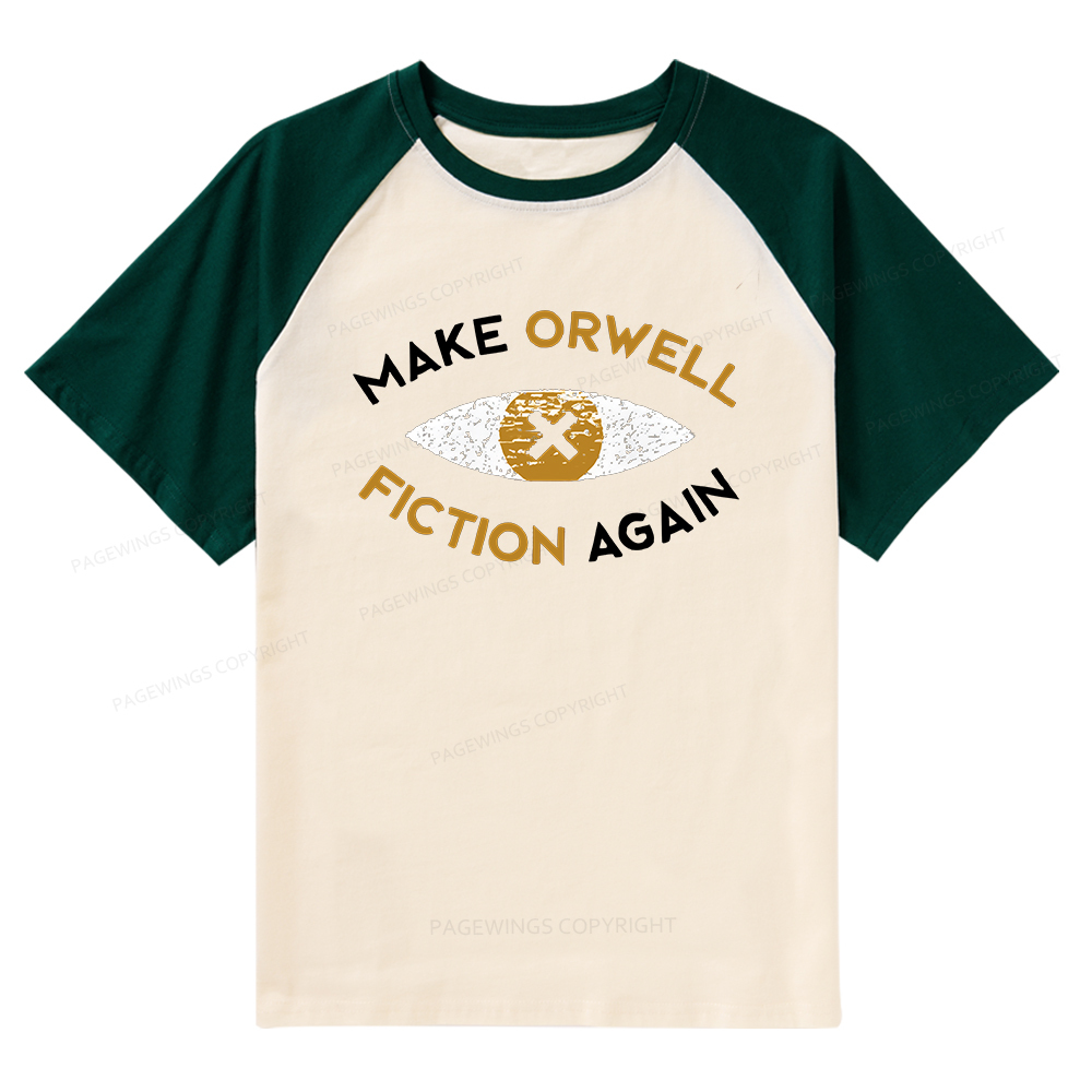 Pagewings Reading Bookish Raglan T-shirt