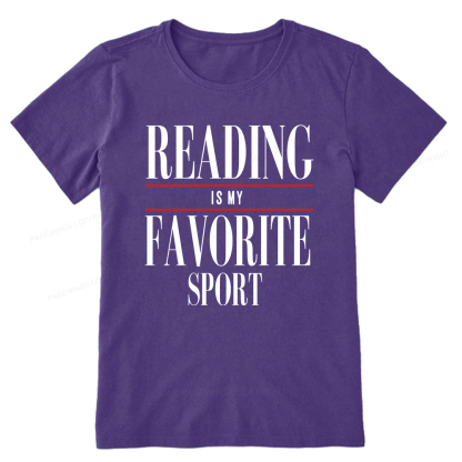 Pagewings Reading Is My Favorite Sport Unisex Classic T-shirt