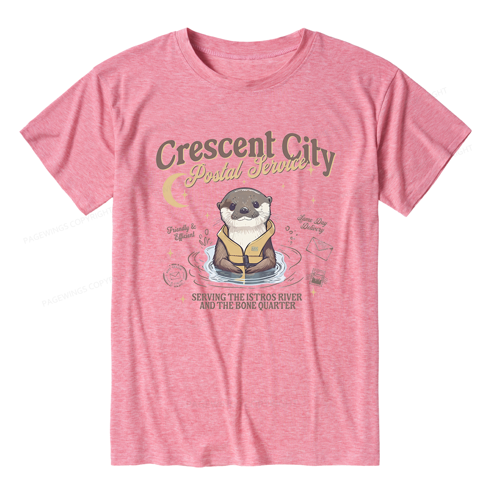 Pagewing Reading Fantasy Bookish Unisex Heather T-Shirt