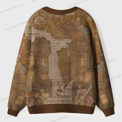 Pagewings House Complete Unisex Ugly Cardigan Sweaters