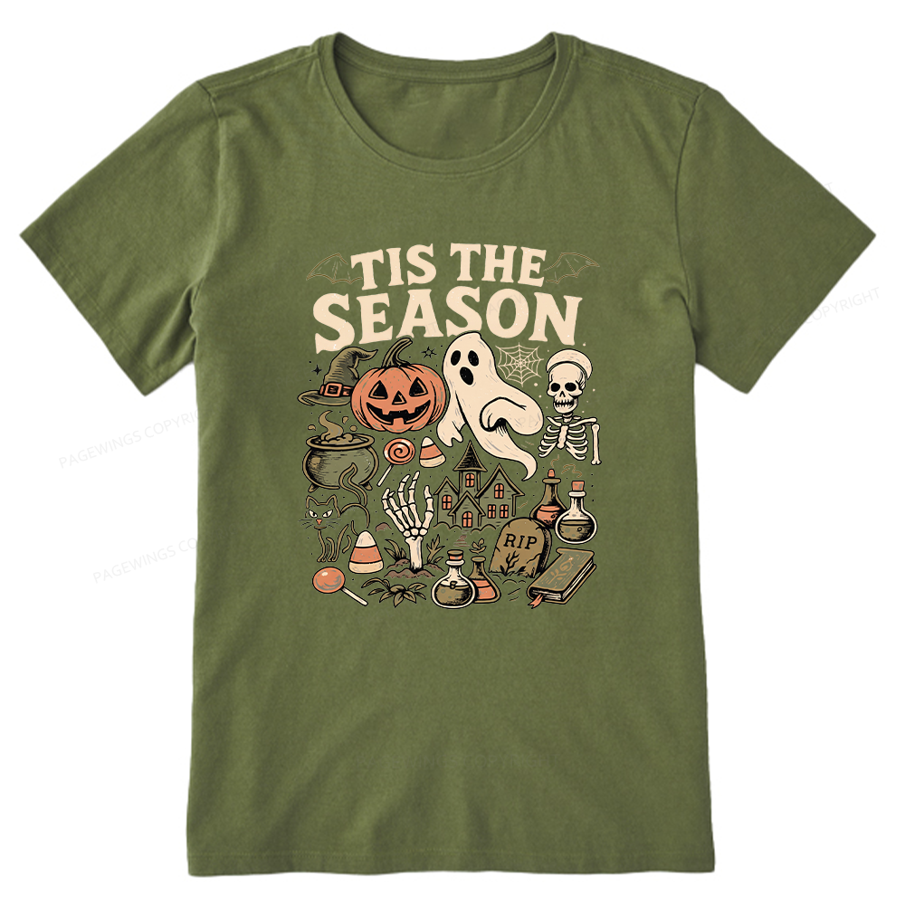 Pagewings Vintage Halloween Unisex Classic T-shirt