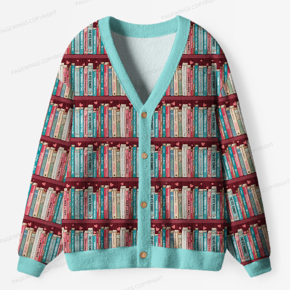 Pagewings  I’m With The Banned Unisex Cardigan Sweaters