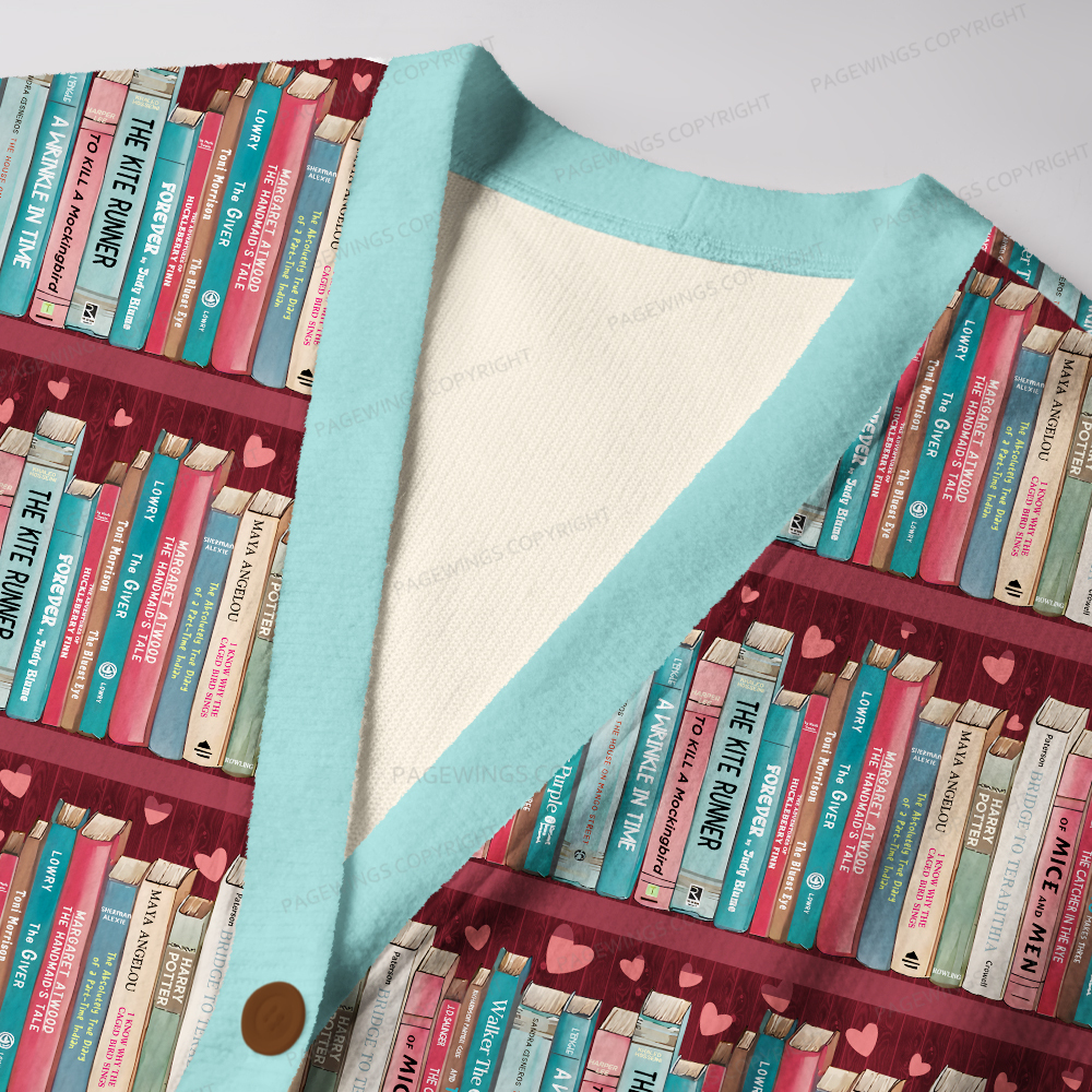 Pagewings  I’m With The Banned Unisex Cardigan Sweaters