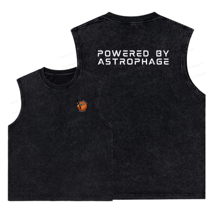 Pagewings Powered By Astrophage Washed Tank Top