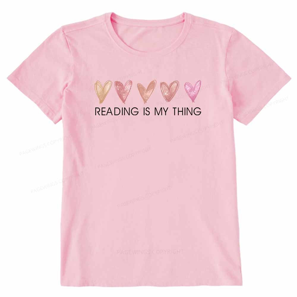 Pagewings Reading is My Thingl Unisex Classic T-shirt