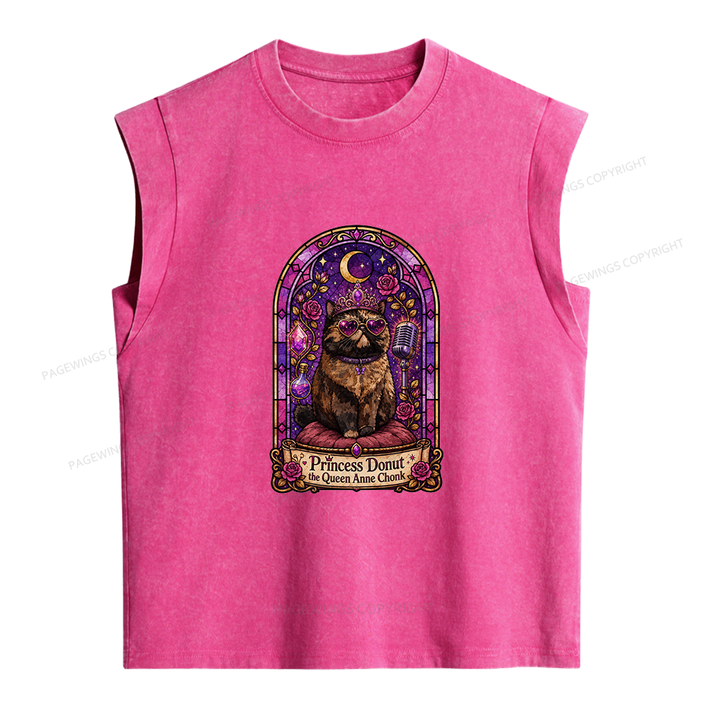 Pagewings Sci Fi Bookish Women's Washed Tank Top