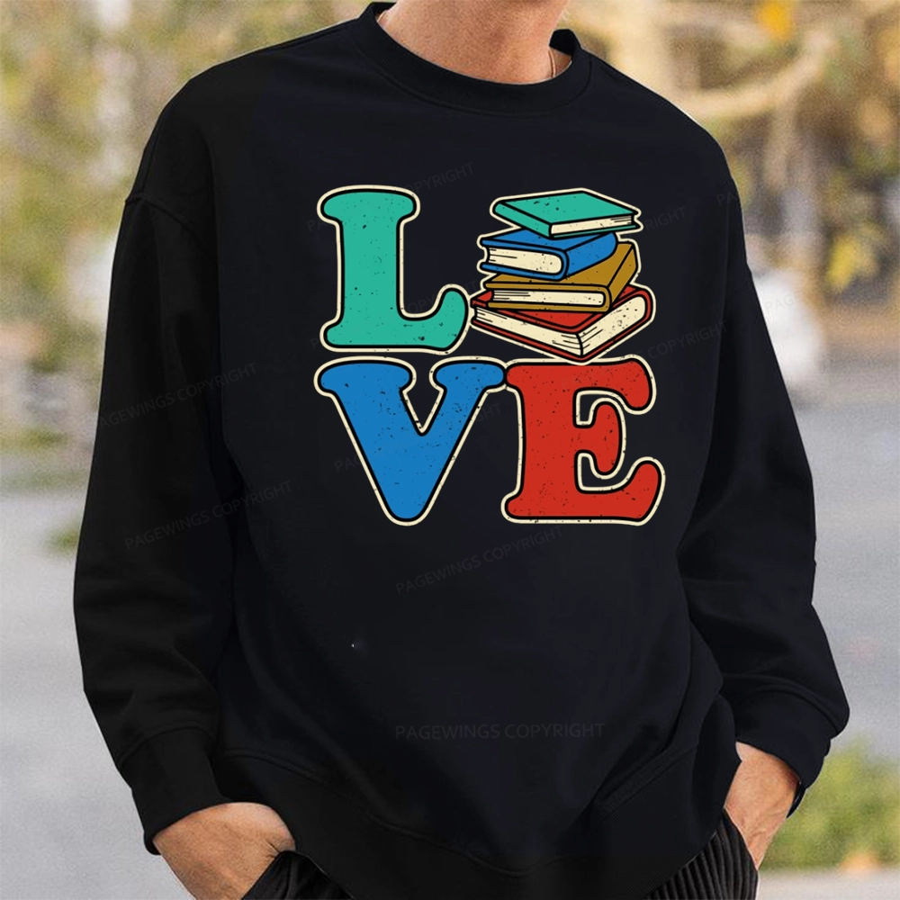 Pagewings Book Lovers Unisex Classic Sweatshirt