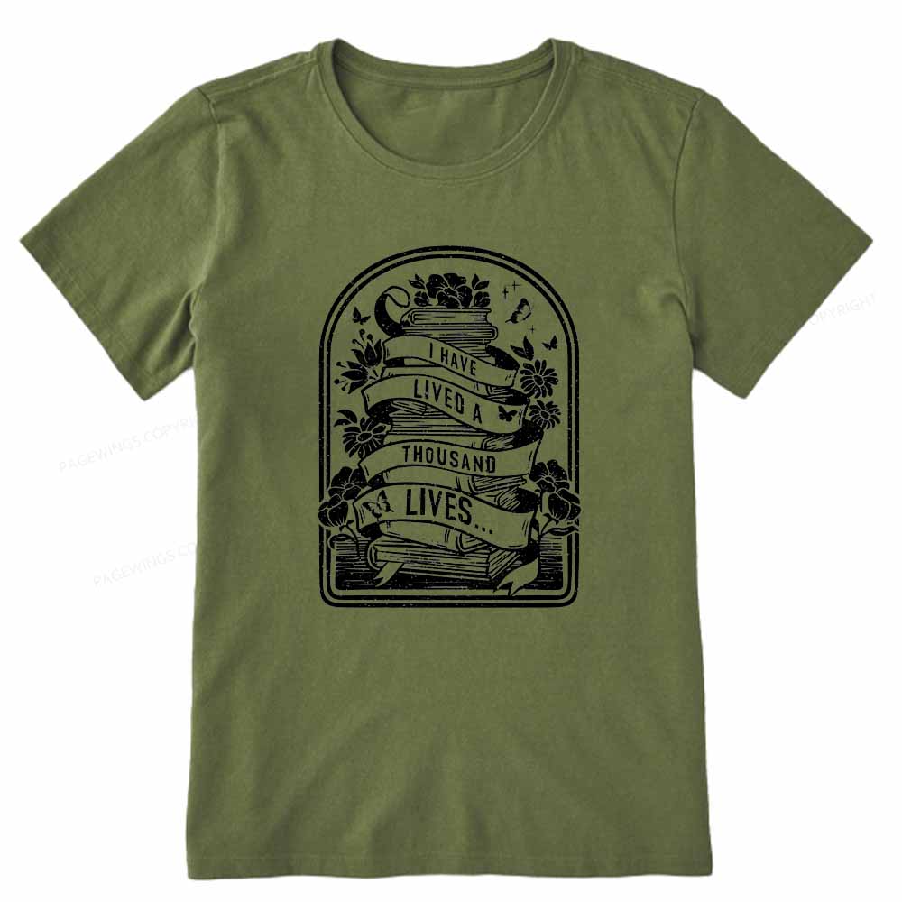 Pagewings Literature Shirt for Bibliophiles Unisex Classic T-shirt