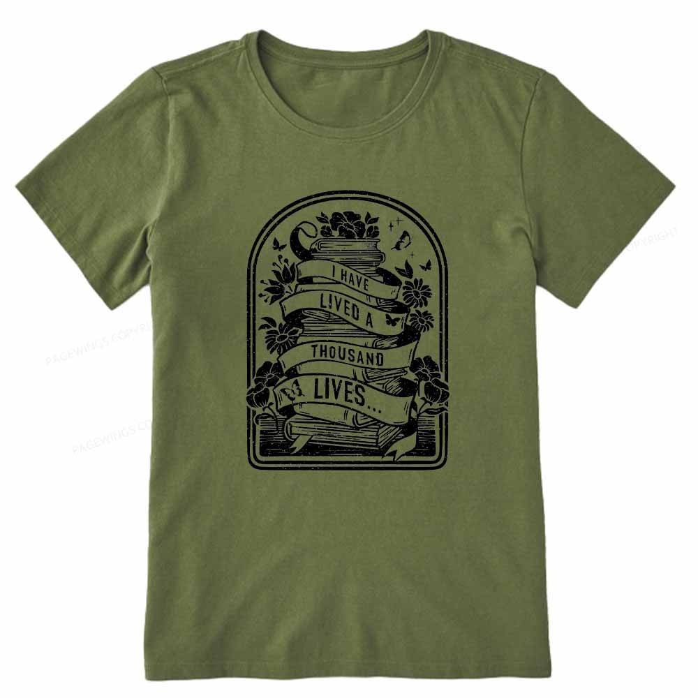 Pagewings Literature Shirt for Bibliophiles Unisex Classic T-shirt