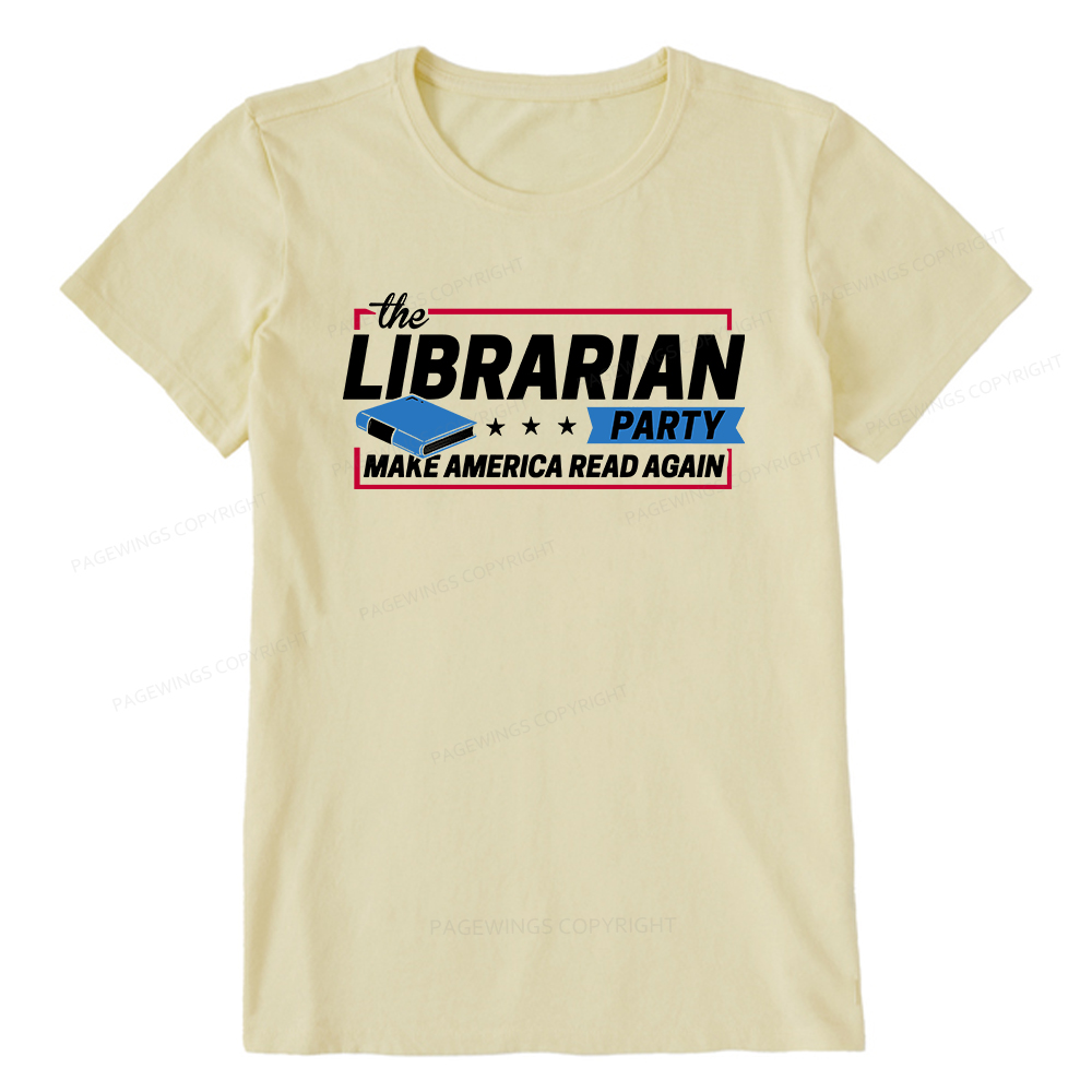 Pagewings The Librarian Party Unisex Classic T-shirt