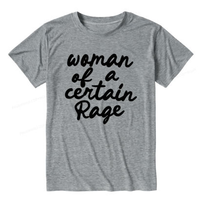 Pagewings Woman of a Certain Rage Unisex Heather T-Shirt