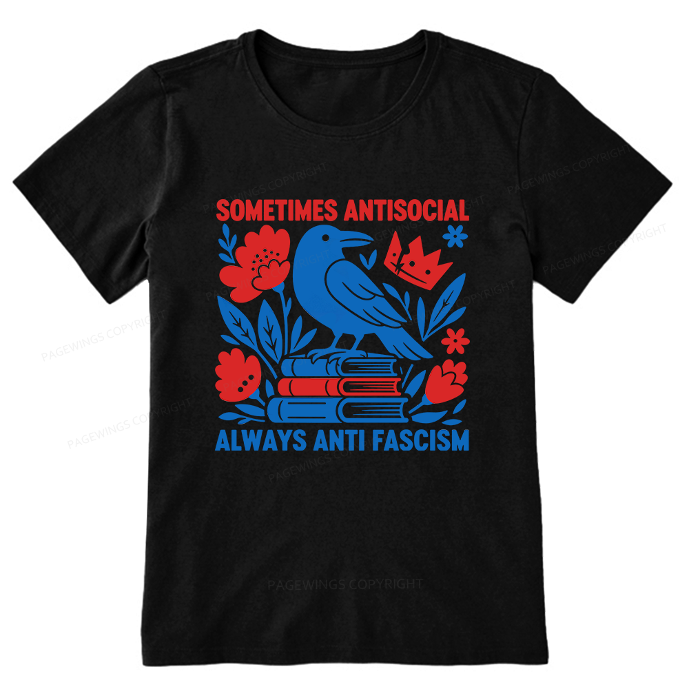 Pagewings Anti Fascism Unisex Classic T-shirt