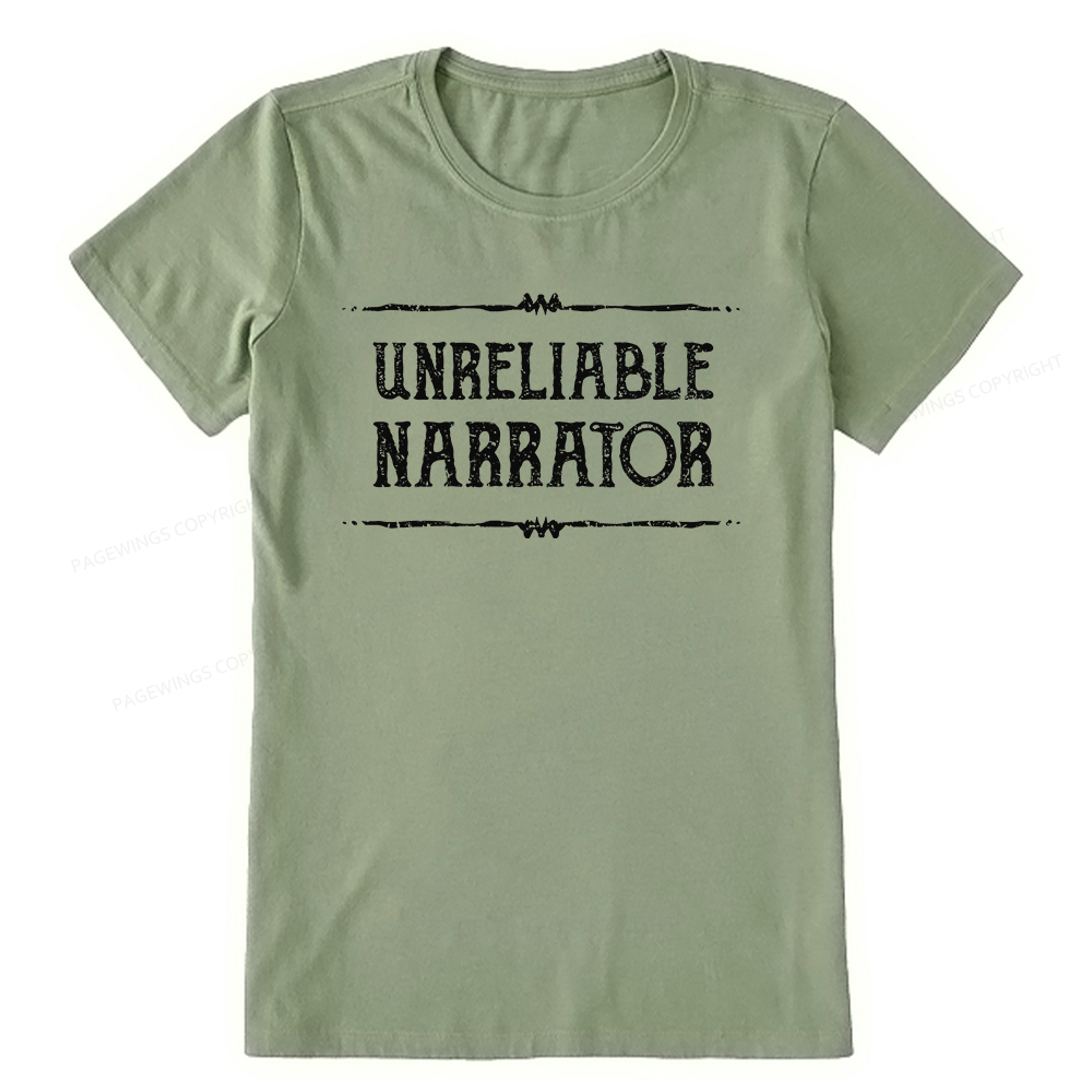 Pagewings Unreliable Narrator Unisex Classic T-shirt