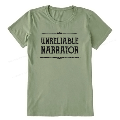 Pagewings Unreliable Narrator Unisex Classic T-shirt