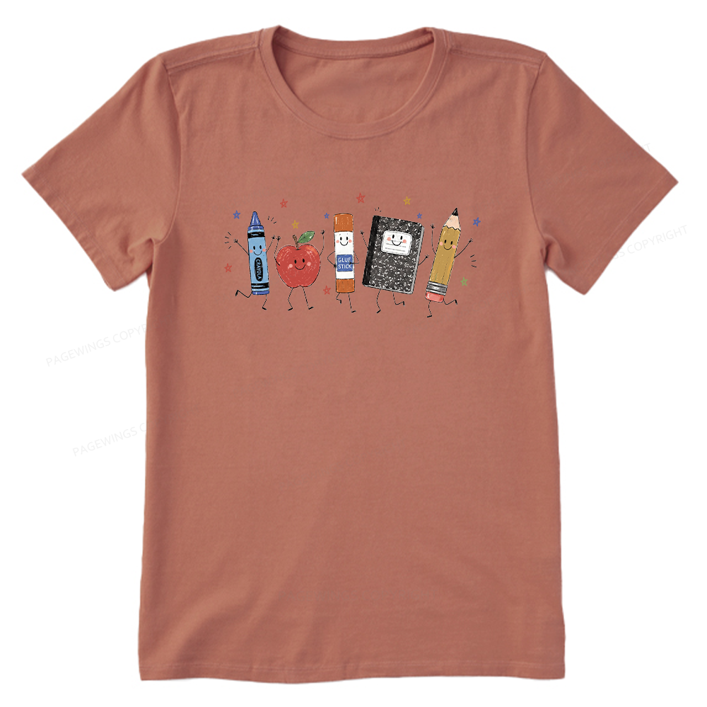 Pagewings Back To School Unisex Classic T-shirt